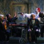 Jean Lambert-wild & Steve Tientcheu & Cie de l'Ovale dans Dom Juan ou le festin de Pierre (Crédit : Tristan Jeanne-Valès)